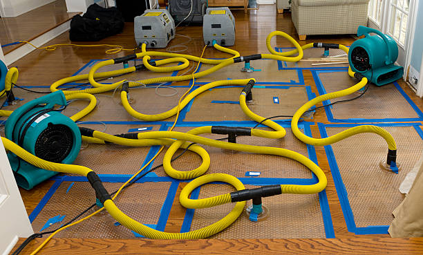 Professional Crawl Space Water Removal technician working in Troutman, NC